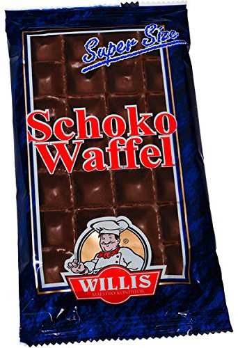 30 Schoko Waffeln Willis a 90g Schokowaffeln frisch