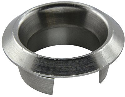 Profilzylinder - Zierring, Außen - ø 25 mm, Höhe 7 mm, Edelstahl