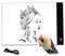 Leuchttisch A4 ,Wayin Leuchtbrett Dimmbar Leuchtpad Leuchtkasten Tragbare Light Pad LED Licht Pad Helligkeit Leuchtpad zum Skizzieren Malerei Schablonieren Natur Ungiftig