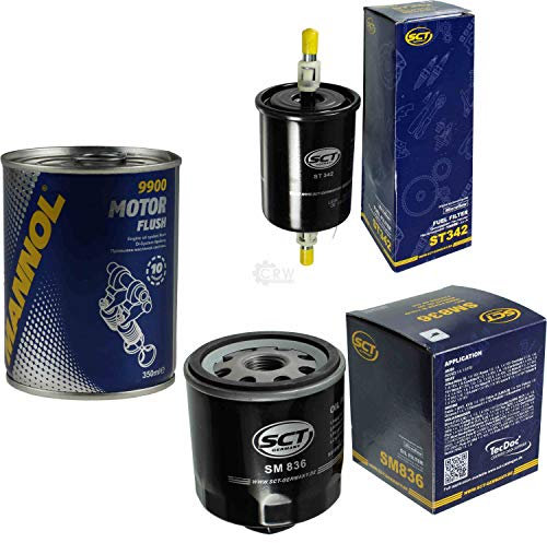 Original SCT Inspektionspaket Filter Set + Motor Flush Motorspülung 11582215