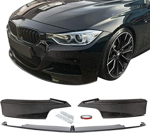 DM Autoteile Frontspoiler Lippe Sport-Performance Carbon Look passend für F30 F31 M-Paket