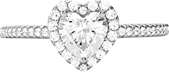 Michael Kors - 32018393 Damenring 925 Silber Zirkonia, 49, Zirkonia,