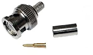 100 Stück x BNC Crimpzange für RG6 Kabel
