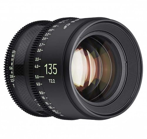 XEEN CF Cinema 135mm T2,2 Sony E Vollformat, Videoobjektiv Objektiv für Sony E Mount