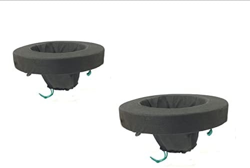 Pondh2o Floating Aquatic Water Garden Pond Planter Basket, Floating Plant Baskets Kit 35cm & 26cm Round, Floatable Aquatic Water Garden Pond Plant Islands for Ponds and Water Features | Value 2 Pack