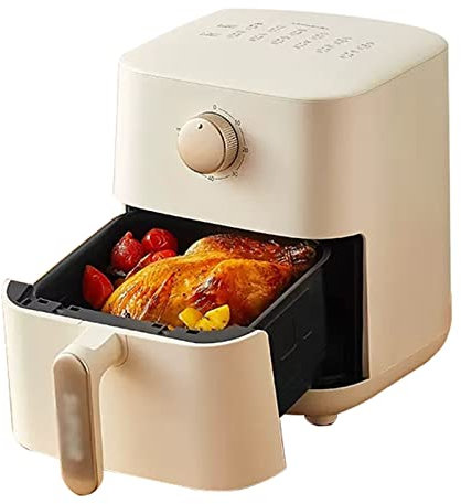 Freidora De Aire De 3,5 L Freidora De Aire Sin Aceite para El Hogar 12 Menús Preestablecidos Freidora De Aire con Control De Una Sola Perilla [Clase De Eficiencia Energética A+++]