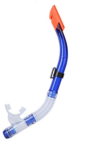 HERCHR Tauchrohr, Trockengummi-Tauchschnorchel, Schwimmschnorchel, Atemrohr, Tauchen, Schnorchelausrüstung Zum Schnorcheln, Tauchen, Freitauchen, Schwimmen(Diving Tube)