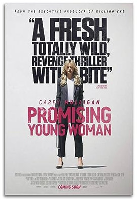 Filmposter Promising Young Woman, Raumdekoration, ästhetisches Poster, künstlerisches Poster für Schlafzimmer, Wohnzimmer, Wände, 20 x 30 cm, ungerahmt