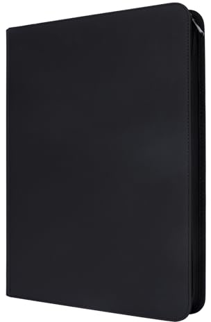 Rieton 16 Pocket 1408 Pockets Card Binder, Large Ringless Side Loading Pockets Trading Card Album Folder for TCG