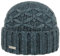 Seeberger Annelie Beanie Mütze mit Manschette Damen/Herren -, blau (petrol blue), 6.75-7.5
