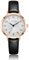 CIVO Damenuhr Wasserdicht Schwarz Quarz: Leder Armbanduhr Mode Kleid Elegant Minimalistisch