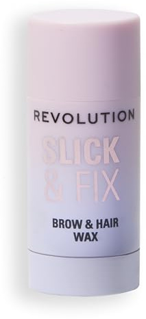 Revolution Beauty Slick & Fix Brow & Hair Stick, Einfach zu verwenden, ganztägiger Halt, verleiht Glanz & Geschmeidigkeit, bändigt Frizz & abstehende Härchen, vegan & tierversuchsfrei