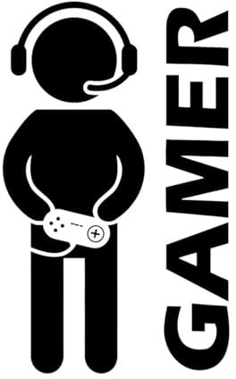 Wandtattoo „Game Zone“ fürs Kinderzimmer, Vinyl, Heimdekoration, für Jungen, Schlafsaal, Gamer-Kunst, Wanddeko, selbstklebend, klein – 42x26cm
