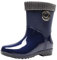 Stivali Donna Neve Caldi Stivali Pioggia da Donna Antiscivolo Stivali Gomma Donna Stivali di Gomma Donna Pioggia Alti Scarpe Pioggia Donna Stivali Giardino Donna Galosce Donna (Blue, 39)