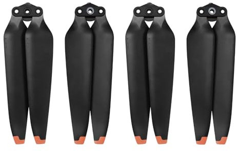 Craznick Propeller für DJI Mavic 3 Pro – Ersatz Propellerblätter Propellerblatt Geräuscharmer Flügel für DJI Mavic 3 Serie Drohnen Zubehör 4 Stück Orange Silikonspitzen