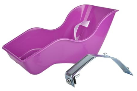 Fenteer Kinder Fahrrad Puppensitz für die meisten Fahrräder Anhang Geschenk Leichter trendy Practical Easy Installieren Sie den Stuhl Little Doll Carrier