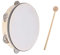 Tambourin Tambour,Tambourin en Bois à Main,Instrument de Musique Portable pour Enfants,Tambour Main à Une Rangée,8 Pouces,Idéal pour Fêtes,Danses et Accompagnement de Chansons