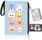 Stray-Kids Photocard Binder, Skzoo Sammelkarten Album für 400 Skz Photocards, SKZ Süße Cartoon Photocards Holder Wasserdichte, Stray Kids Merch Geschenke für STAY (Blau)