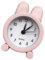IMIKEYA 1 Stück Rabbit Ear Alarm Clock Niedliche Tischuhr für Schlafzimmer und Studenten Geräuschlos und Einfach Dekorative Weckuhr aus Metall für Zuhause