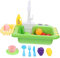 CHICAMPERA 1 Set Electric Dishwasher for Imitation Role Play Sink with Water Flow Feature Compact and Safe Dish Washing Machine for Home Play Fun Kitchen Playset