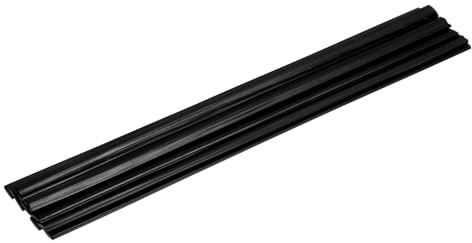 QUARKZMAN 10 Pcs Varillas Soldadura Plástica Negras 9.5x 250mm 0.4x 10inch