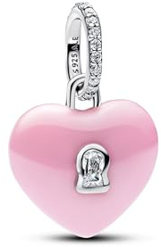 PANDORA Heart padlock 794424C01 Charm Anhänger