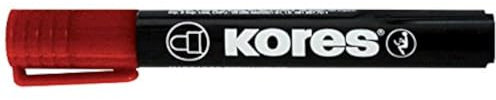 Kores k-marker marcatore permanente 3 – 5 mm a scalpello rosso