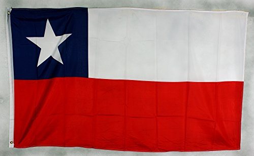 Flagge Fahne Chile 90x60 cm wetterfest und lichtecht für innen und aussen