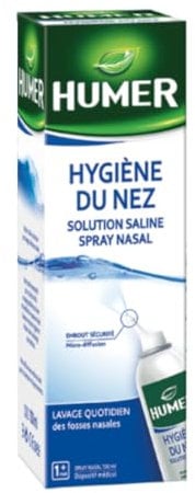 Humer - Spray nasal Hygiène du nez - Format familial : dès 1 mois - Solution saline - 100ml