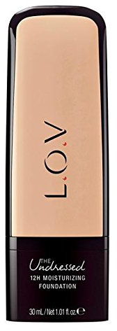 L.O.V THE UNDRESSED 12 h moisturizing foundation 020 natur 20 - Fair Dream, 30 ml
