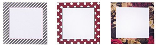 Rayher 60787000 Notizzettel, selbstklebende, 30 Blatt, Floral, FSC Mix Credit