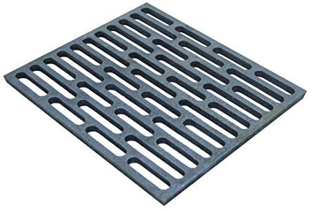 Fonderia Bongiovanni | Griglia in Ghisa | Griglia per Camino | Stufa Pellet | Barbecue Fondello per Cenere | 25x30 cm