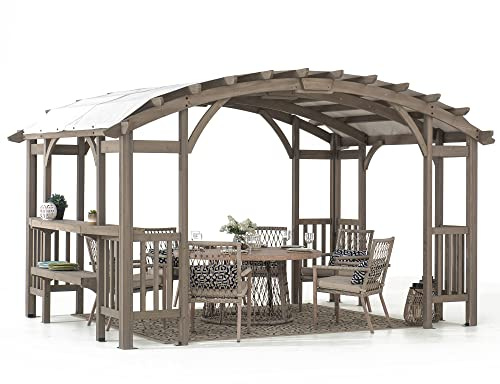 Zedernholz Pergola DAJTI - 305cm x 427cm