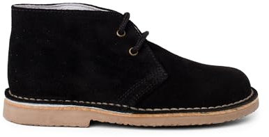 Pisamonas Polacchini Bambini Stivali Safari Lacci Misurare 35 Colore Nero