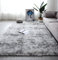 linyingdian Teppich Wohnzimmer Shaggy Teppich Hochflor Teppich Grau Langflor Teppich Kinderzimmer Modern Bunte Batik Teppich Jugendzimmer Flauschiger Teppich (grau, 100x200cm)