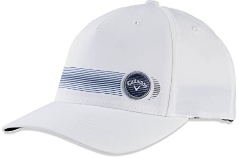 Callaway Golf Unisex Straight Shot Hat, Weiß, Einheitsgröße EU