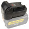 JANRI DL18ML DW18ML Batterieadapter für Milwaukee M18 18V Werkzeug, Adapter konvertieren für 20V Dewalt auf Milwaukee M18 Akku.