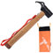 profiwoab Camping Hammer with peg Camping Mallet with peg Remover Tent Hammer Outdoor Multifunction Rubber Hammer 31cm