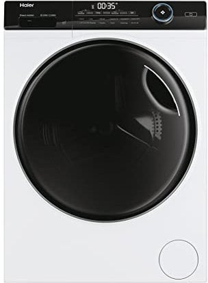 Haier I-Pro Serie 5 Lavasciuga 10+6 Kg, Libera Installazione, Carica Frontale, 1400 Giri, Classe A, Trattamento Antibatterico, Rilevamento Carico, Vapore, AxLxP 85x59,5x53, Bianca - HWD100-B14959UIT