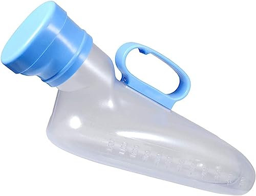 Bouteille d'urine for hommes et femmes, urinoirs portables for hommes, bouteille de pipi mâle réutilisable, collecteur d'urine mâle, collecteur d'urine mâle, pot d'entonnoir de collecte d'urine for in
