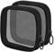 2 Pcs Small Make Up Bag,Mini Mesh Makeup Bag Organizing Pouch Nylon Small Purse Portable Electronics Accessories Multi-Functional Cosmetic Case Storage Makeup Bags Offices Travel Kit