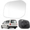 Spiegelglas Ersatz für VW Caddy 2015-2019, Außenspiegel Glas Asphärisch, Außenspiegel Verstellbar Geeignet Keine Heizfunktion, Umkehrlinse Rückfahrglas Spiegel (Links)