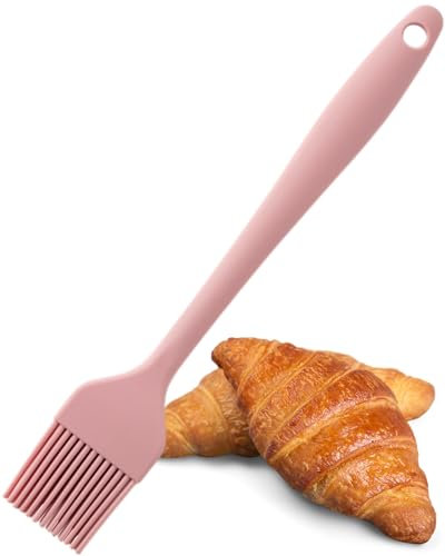 Taylors Eye Witness Cherry Blossom Silicone Pastry Coating Brush - Dishwasher Safe. Basting, Glazing, Greasing. Non-Stick Bristles for Liquid Spread. Odour, Heat & Stain Resistant 5 Year Guarantee