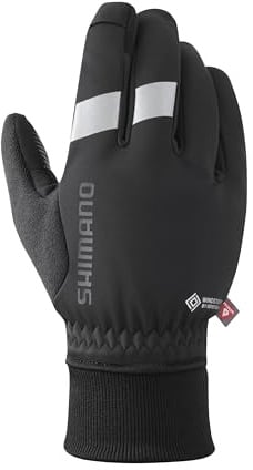 SHIMANO Windstopper Primaloft Handschuhe-Schwarz XL