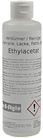 Verdünner/Reiniger 250 ml zum Verdünnen, Vorbereiten und zur Korrektur für Emaille Paste/Lack von MY-B-Style