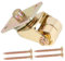 Toyvian 1set Piano Caster Screws Iron Caster for Upright Piano Movement Easy to Install and Remove Suitable for Stands Cabinets and Furniture