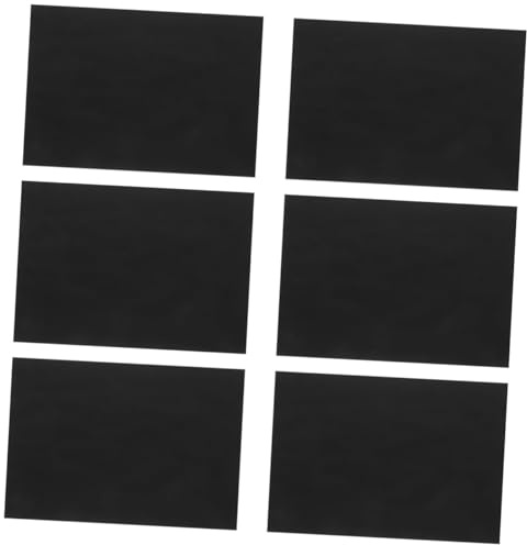 SHINEOFI 6 Sheets Self Adhesive Model Road Stickers for Diorama and Train Track Layouts Realistic Black Road Tape for Miniature Traffic Scenes DIY Sand Table Accessories for Model Railroad