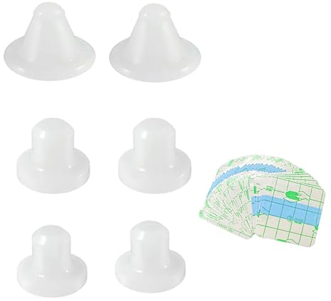 SIXHAOBU 6 Pièces Bouchons de Nombril pour adulte en silicone souple pour la liposuccion, Idéal pour la plastie abdominale, la liposuccion