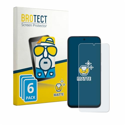 BROTECT Entspiegelungs-Schutzfolie für Honor Play 80 (6 Stück) Matte Displayschutz-Folie, Anti-Reflex, Anti-Fingerprint