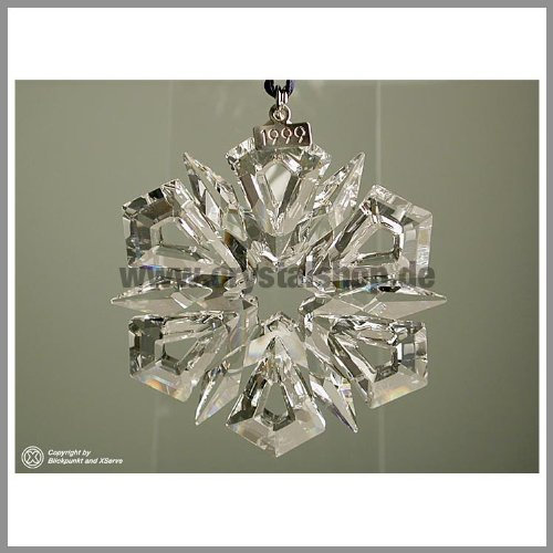 Swarovski Weihnachtsstern 1999 Ornament Christmas